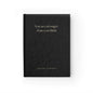 Hardcover Journal - black