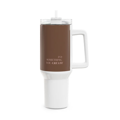 Tumbler, 40oz - balance brown