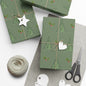 Gift Wrap Papers - Christmas mistletoe