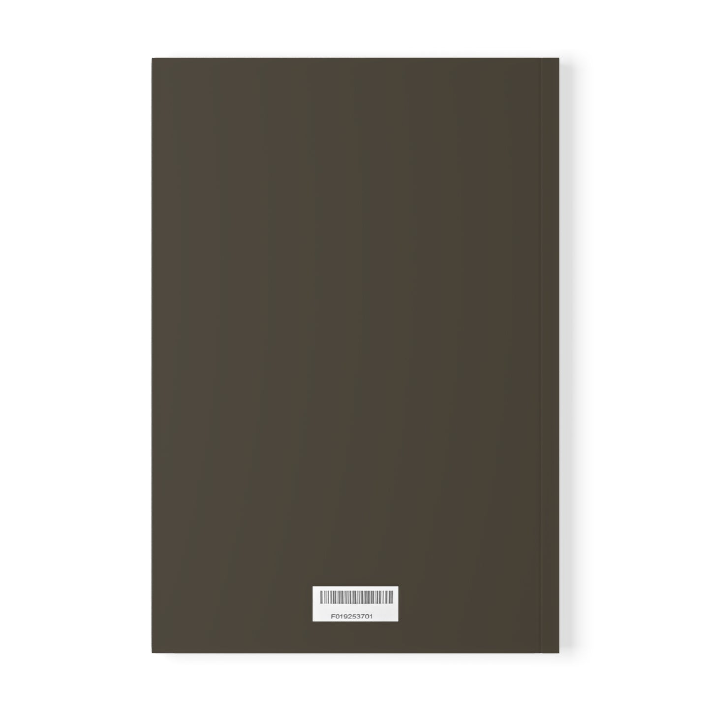 Softcover Notebook, A5 - umber