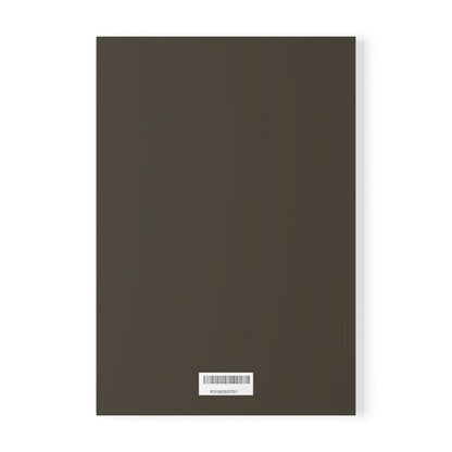 Softcover Notebook, A5 - umber