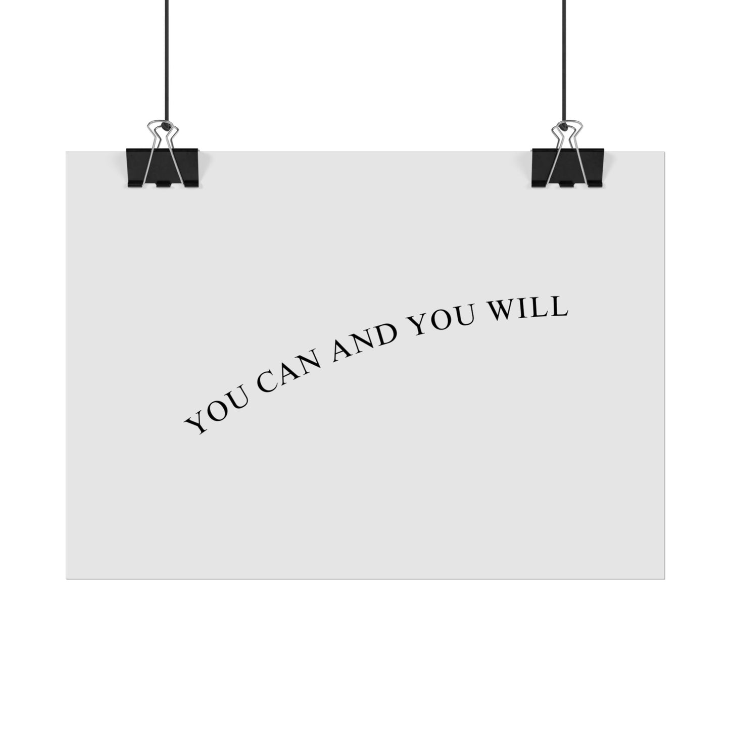 Poster small - you can and you will round