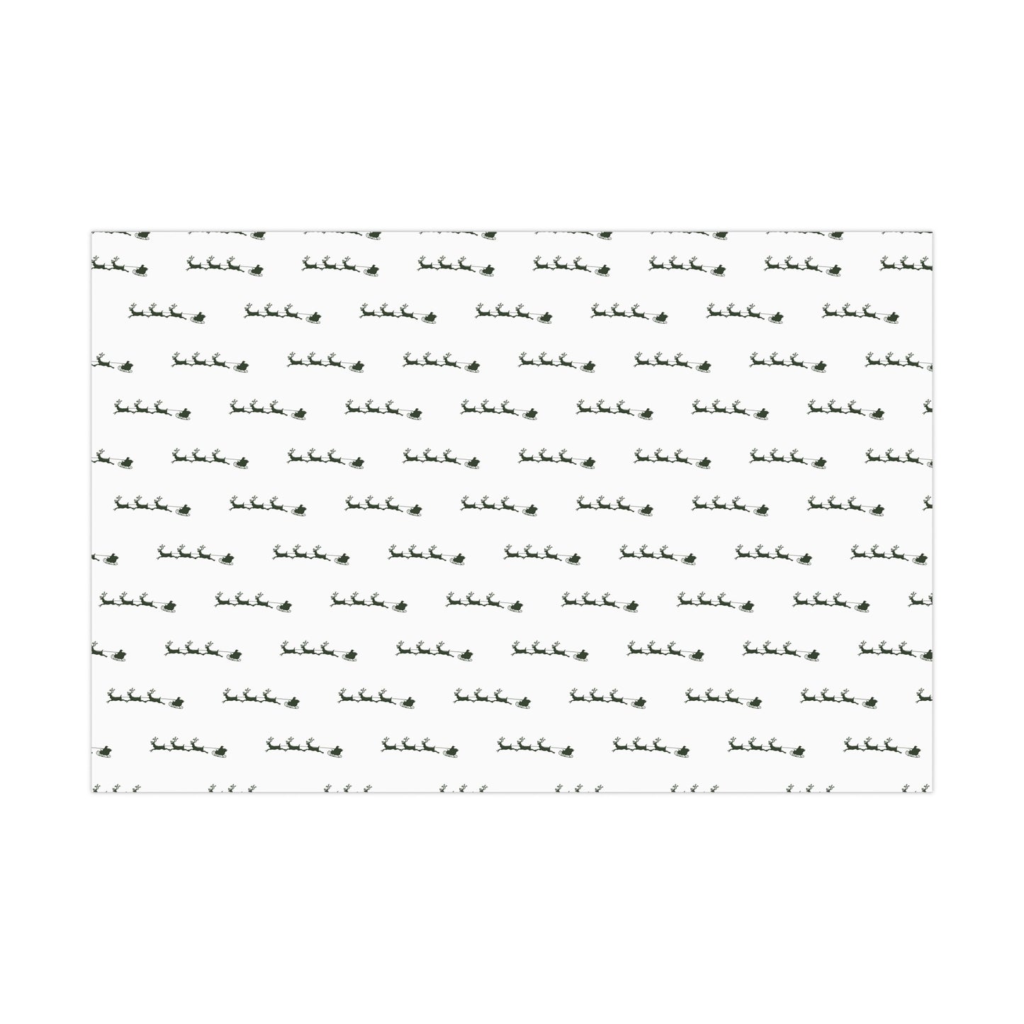 Gift Wrap Papers - rendeir white