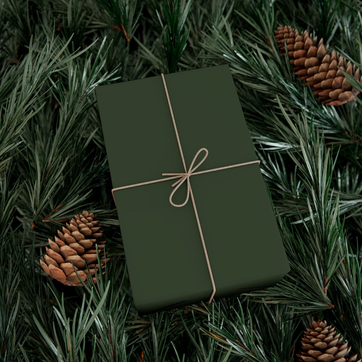 Gift Wrap Papers - dark olive