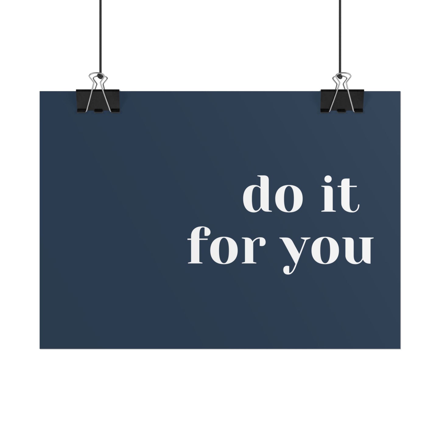 Poster small - do it for you navy