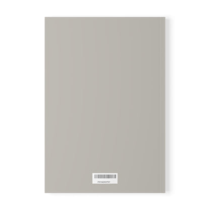 Softcover Notebook, A5 - light taupe