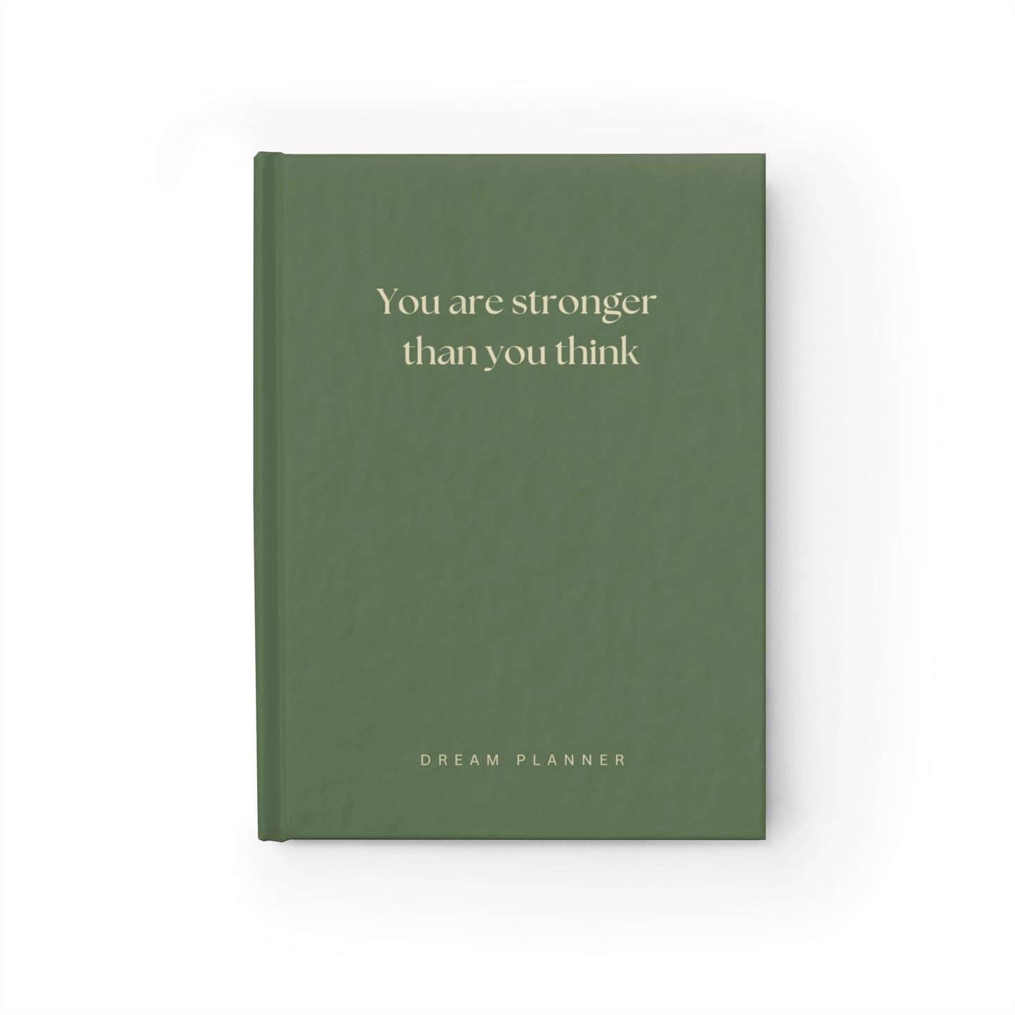 Hardcover Journal - olive green