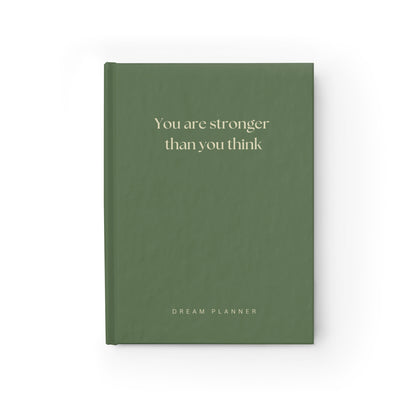 Hardcover Journal - olive green