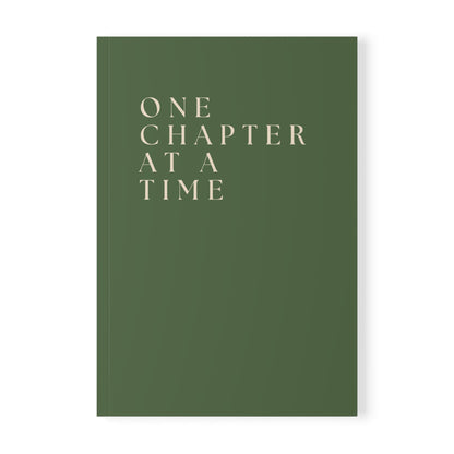 Softcover Notebook, A5 - olive green