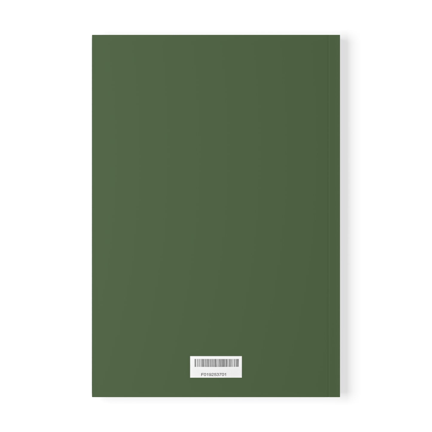 Softcover Notebook, A5 - olive green