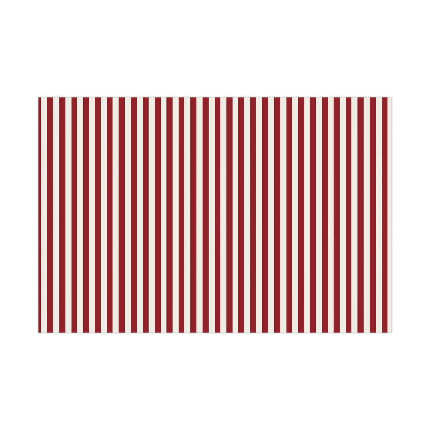 Gift Wrap Papers - red white stripes