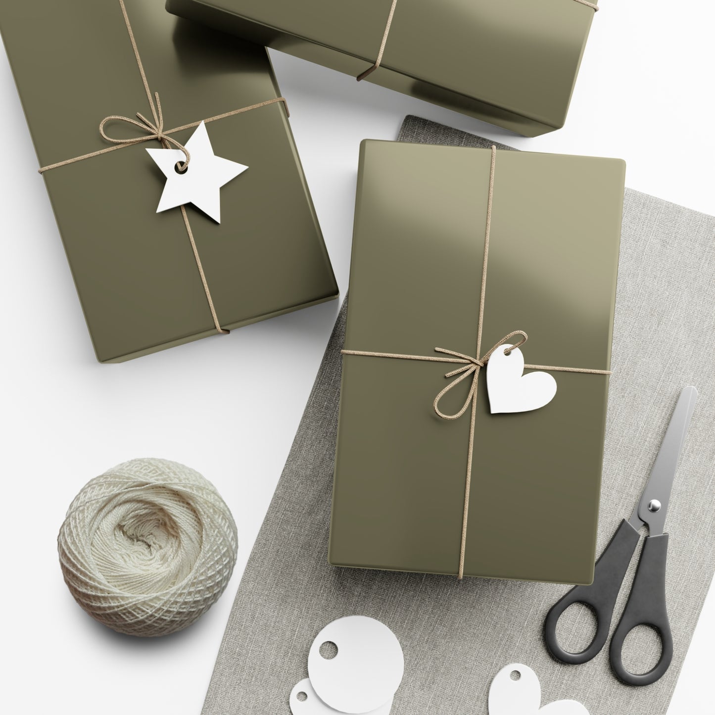 Gift Wrap Papers - heritage green