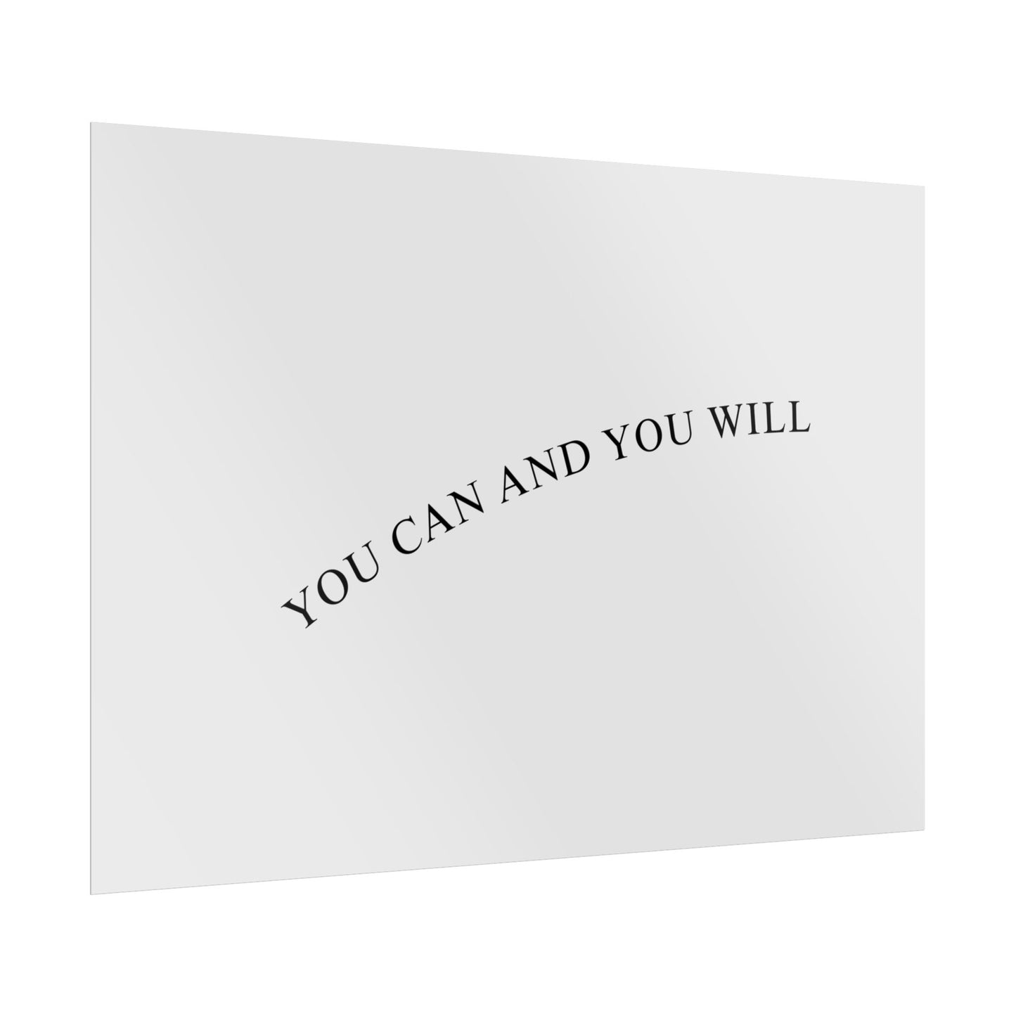 Poster small - you can and you will round