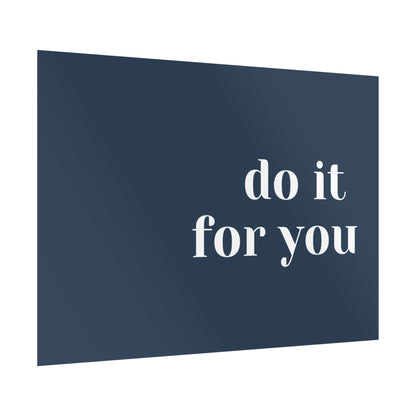 Poster small - do it for you navy