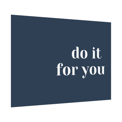 Poster small - do it for you navy