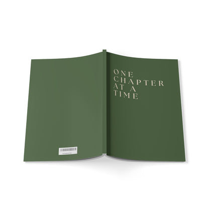 Softcover Notebook, A5 - olive green