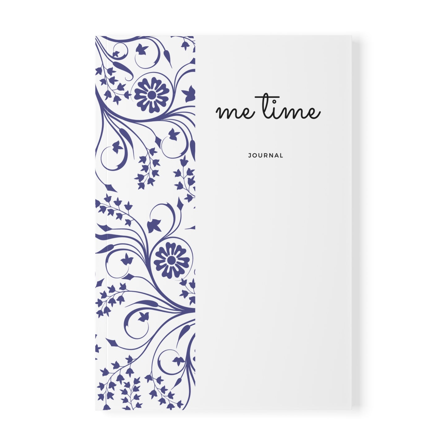 Softcover Notebook, A5 - me time blue